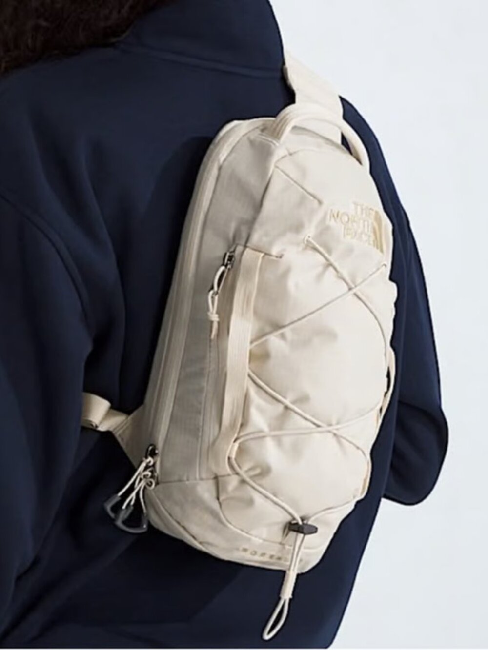 The North Face Borealis Sling Bag Backpack Gardenia White
